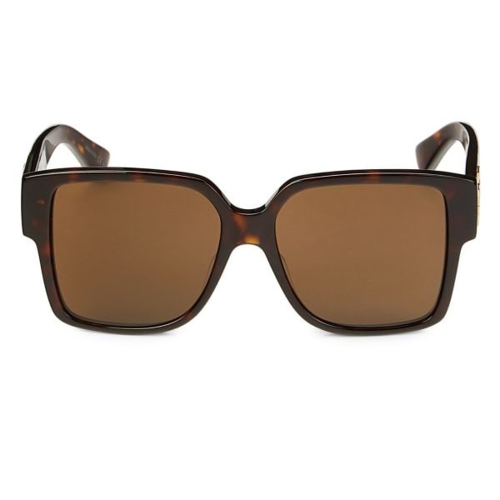 YSL 55mm Oversized Square Sunglasses